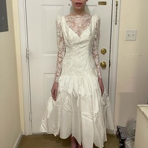 Vintage 1987 Correale wedding dress